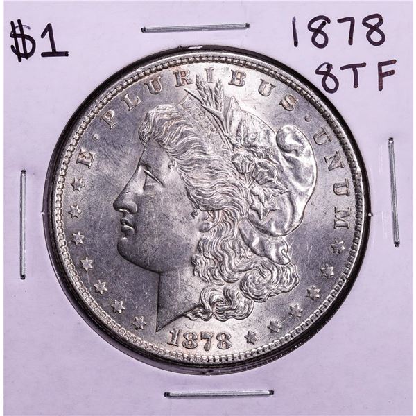 1878 8TF $1 Morgan Silver Dollar Coin