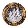 Image 1 : .999 Silver Taj Mahal Casino Atlantic City, NJ $10 Limited Edition Gaming Token