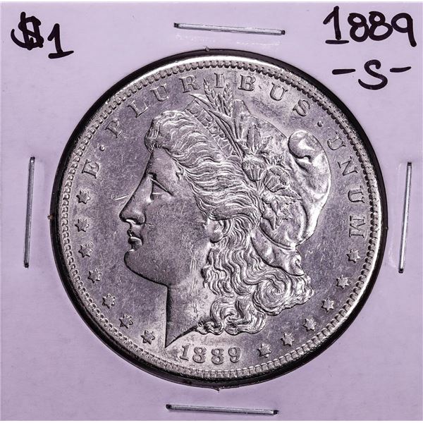 1889-S $1 Morgan Silver Dollar Coin