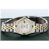 Image 5 : Rolex Ladies Two Tone Mother of Pearl Diamond & Emerald Datejust Wristwatch