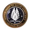 Image 1 : .999 Silver Hilton Las Vegas, Nevada $10 Casino Limited Edition Gaming Token