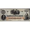 Image 1 : 1862 $100 Confederate States of America Note