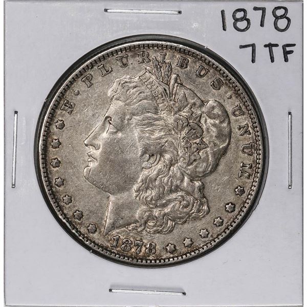 1878 7TF $1 Morgan Silver Dollar Coin