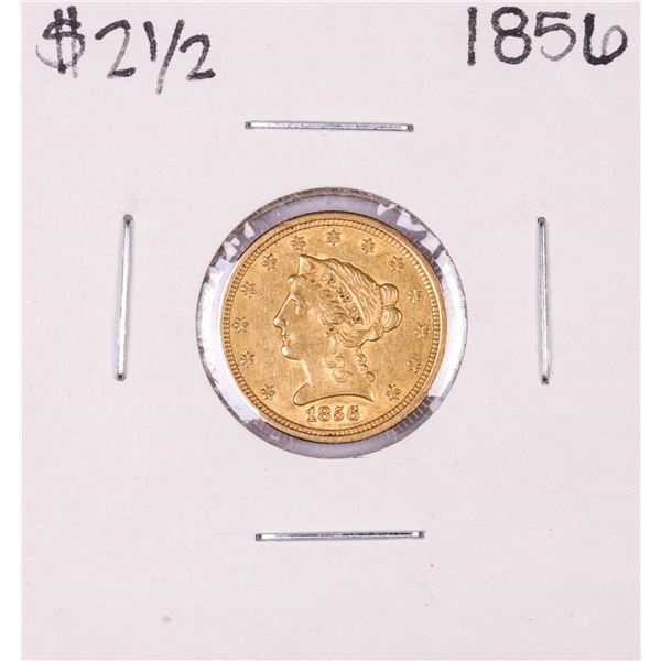 1856 $2 1/2 Liberty Head Quarter Eagle Gold Coin