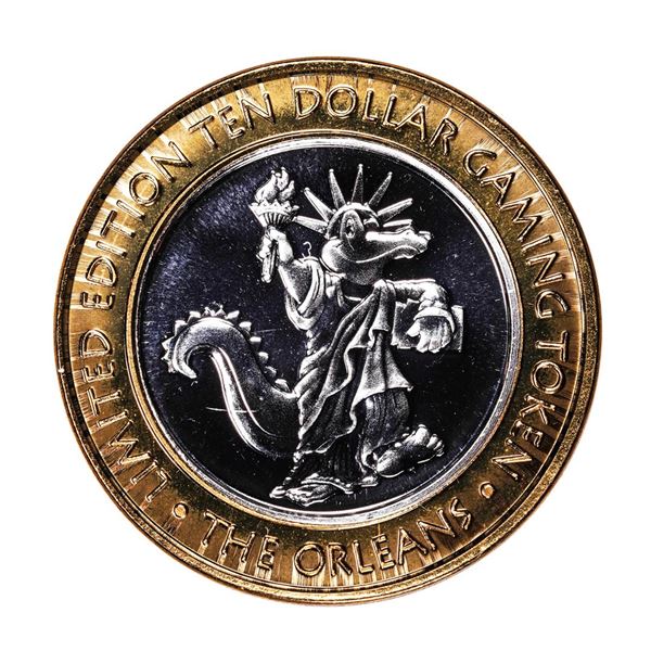 .999 Silver The Orleans Hotel & Casino Las Vegas, NV $10 Casino Token Limited Edition