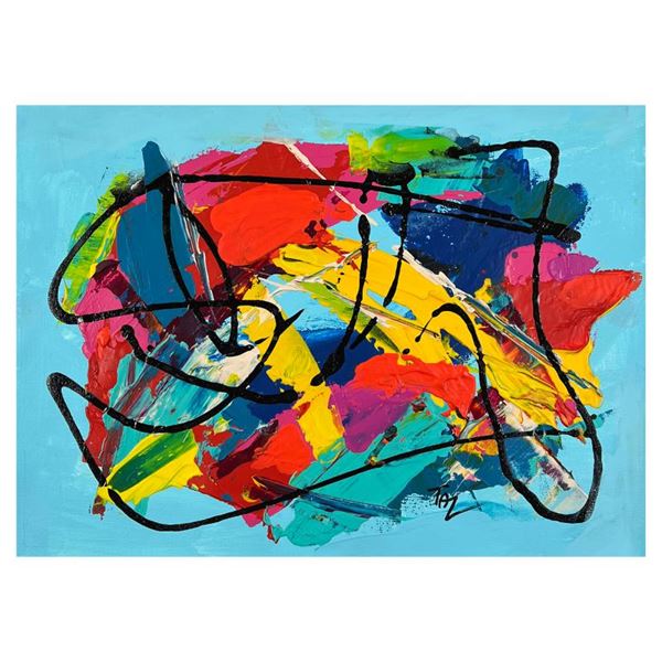 Inbar Tal Original Acrylic On Canvas