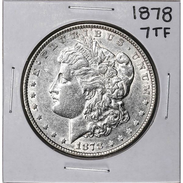 1878 7TF $1 Morgan Silver Dollar Coin