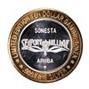 Image 1 : .999 Silver Crystal Casino Aruba $10 Casino Limited Edition Gaming Token