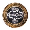 Image 2 : .999 Silver Crystal Casino Aruba $10 Casino Limited Edition Gaming Token