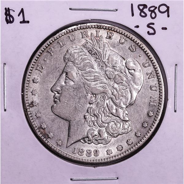 1889-S $1 Morgan Silver Dollar Coin