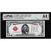 Image 1 : 1928E $5 Legal Tender Note Fr.1530 PMG Choice Uncirculated 64EPQ