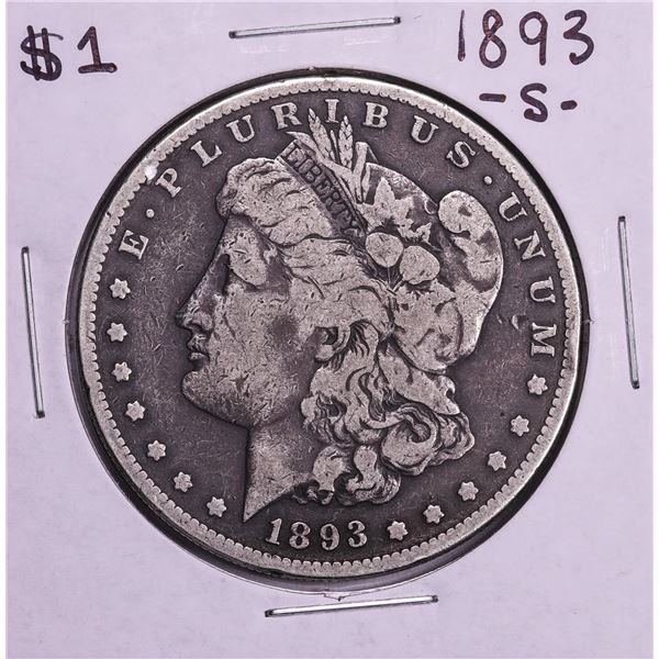 1893-S $1 Morgan Silver Dollar Coin