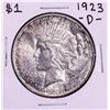 Image 1 : 1923-D $1 Peace Silver Dollar Coin