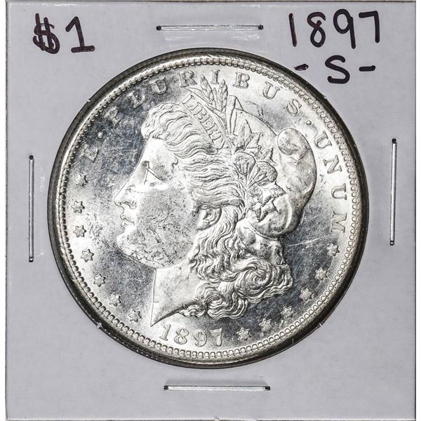 1897-S $1 Morgan Silver Dollar Coin