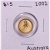 Image 1 : 2002 Australia $15 Year Of The Horse 1/10 oz Gold Coin