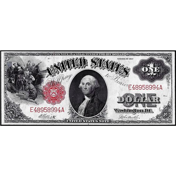 1917 $1 Legal Tender Note