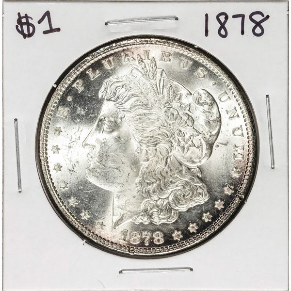 1878 $1 Morgan Silver Dollar Coin