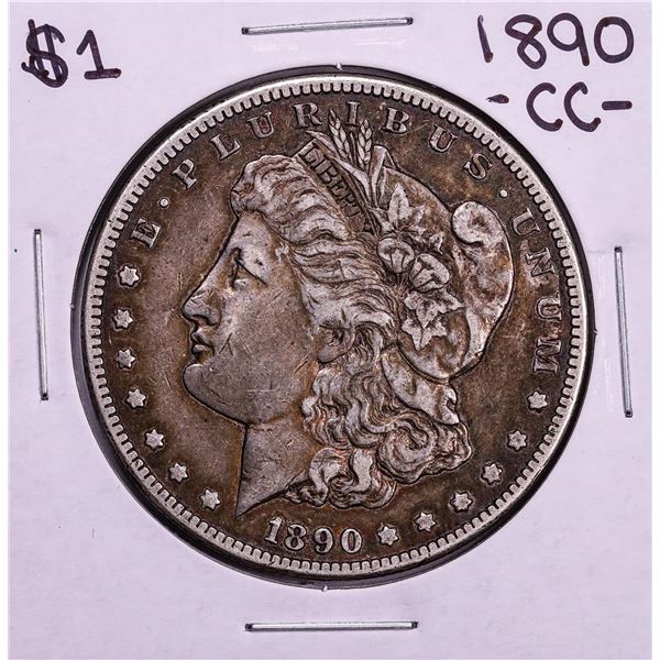 1890-CC $1 Morgan Silver Dollar Coin