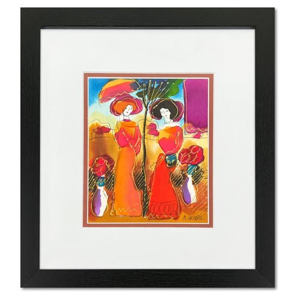 Moshe Leider Original Watercolor On Paper