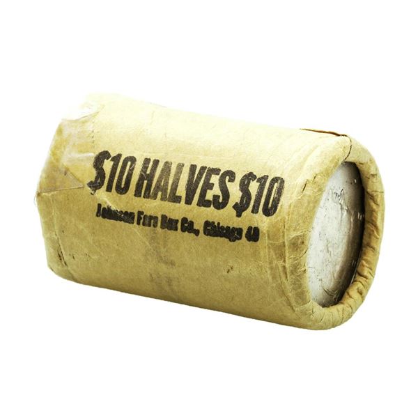 Roll of (20) Brilliant Uncirculated 1964 Kennedy Half Dollar Coins