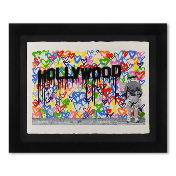 Mr Brainwash "Hollywood" Limited Edition Serigraph On Paper