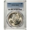 Image 1 : 1922 $1 Peace Silver Dollar Coin PCGS MS63