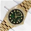 Image 2 : Rolex Men's 18K Yellow Gold Diamond Day Date Presidential Wristwatch