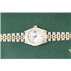 Image 4 : Rolex Ladies Two Tone MOP Diamond Datejust Watch With Rolex Box