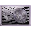 Image 2 : 2020 Type 1 $1 American Silver Eagle Coin & 2oz Silver Bar Set