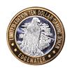 Image 1 : .999 Fine Silver Edgewater Laughlin, Nevada $10 Limited Edition Gaming Token