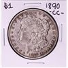 Image 1 : 1890-CC $1 Morgan Silver Dollar Coin