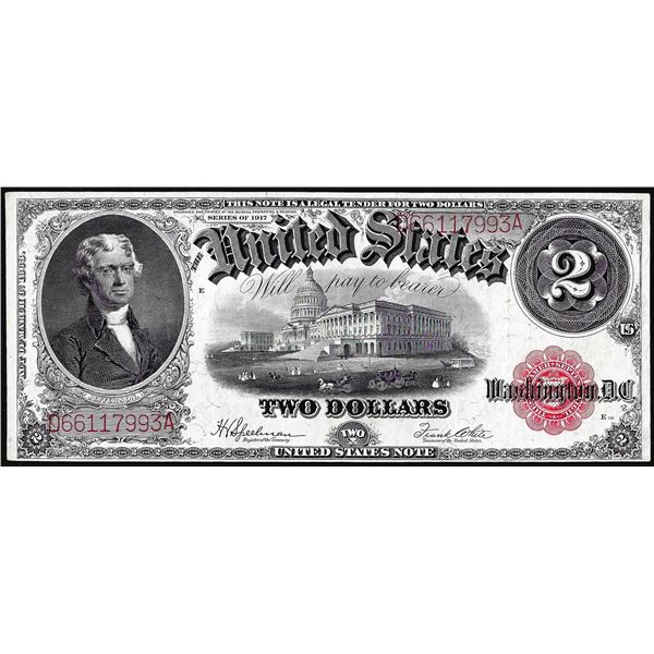 1917 $2 Legal Tender Note