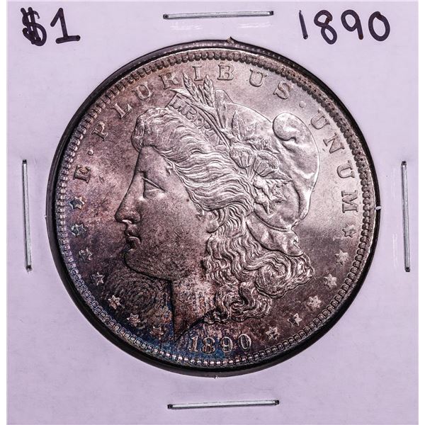 1890 $1 Morgan Silver Dollar Coin