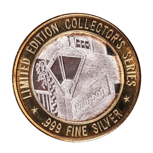 .999 Silver Harrah's Casino Reno Nevada $10 Casino Limited Edition Gaming Token