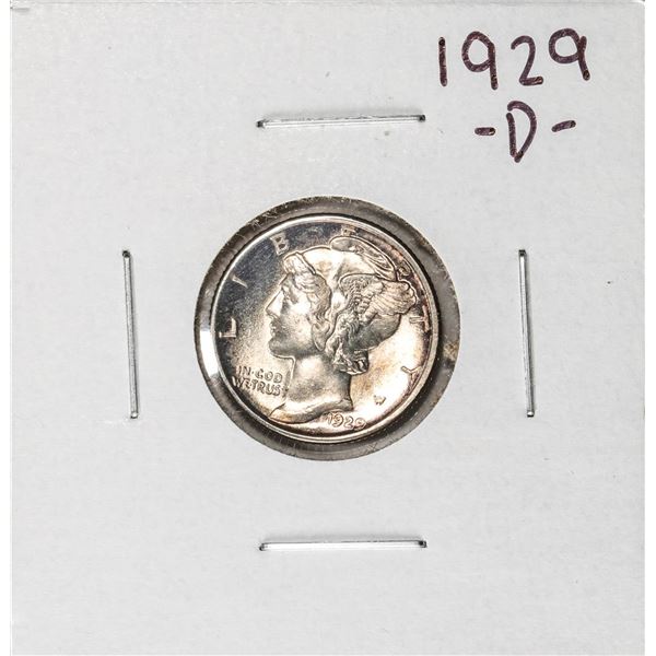 1929-D Mercury Dime Coin