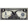 Image 1 : 1899 $1 Black Eagle Silver Certificate Note