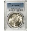 Image 1 : 1922 $1 Peace Silver Dollar Coin PCGS MS64