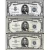 Image 1 : Lot of 1934/1953/1953A $5 Silver Certificate Notes