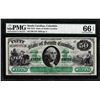 Image 1 : 1872 $50 State of South Carolina Obsolete Note PMG Gem Uncirculated 66EPQ