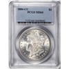 Image 1 : 1884-CC $1 Morgan Silver Dollar Coin PCGS MS64