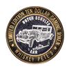 Image 1 : .999 Silver Whiskey Pete's Casino Jean, Nevada $10 Limited Edition Gaming Token