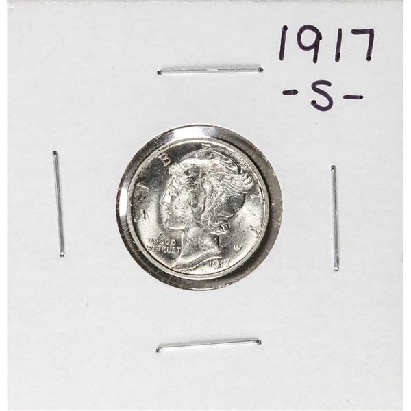 1917-S Mercury Dime Coin