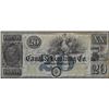 Image 1 : 1800's $20 Canal and Banking Co. New Orleans, LA Obsolete Note