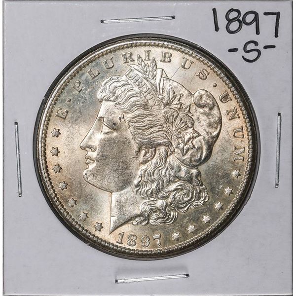 1897-S $1 Morgan Silver Dollar Coin