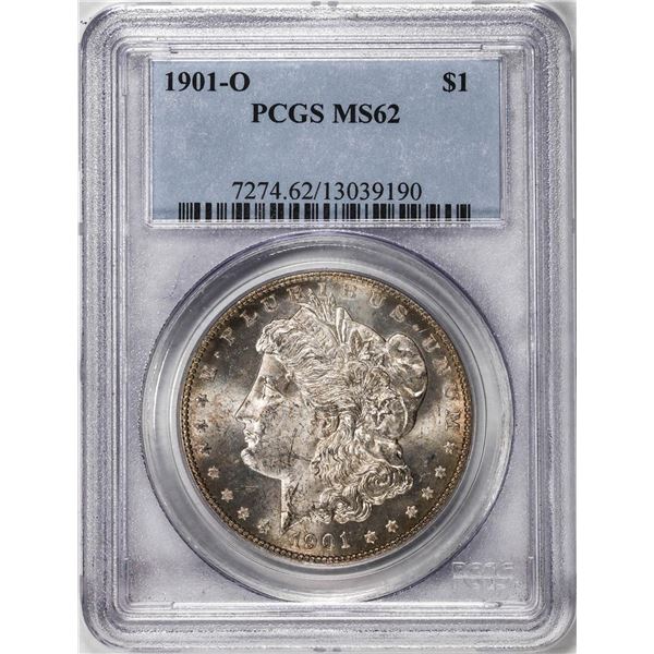 1901-O $1 Morgan Silver Dollar Coin PCGS MS62