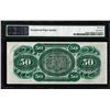 Image 2 : 1872 $50 State of South Carolina Obsolete Note PMG Gem Uncirculated 65EPQ