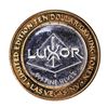 Image 2 : .999 Silver Luxor Las Vegas Nevada $10 Casino Limited Edition Gaming Token