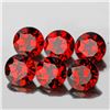 Image 1 : Natural Red Mozambique Garnet  6 Pcs[Flawless-VVS]
