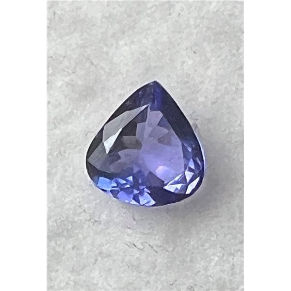Natural Purple Blue Tanzanite 1.65 Cts - VVS