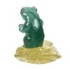 Image 3 : Natural Grandidierite Sapphire Quartz Hand Carved Frog